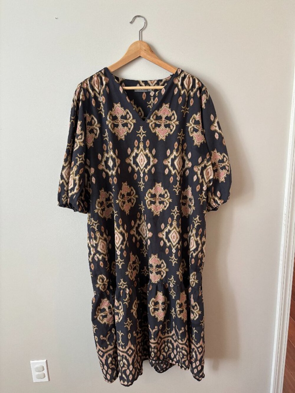 Tiered Cotton Dress